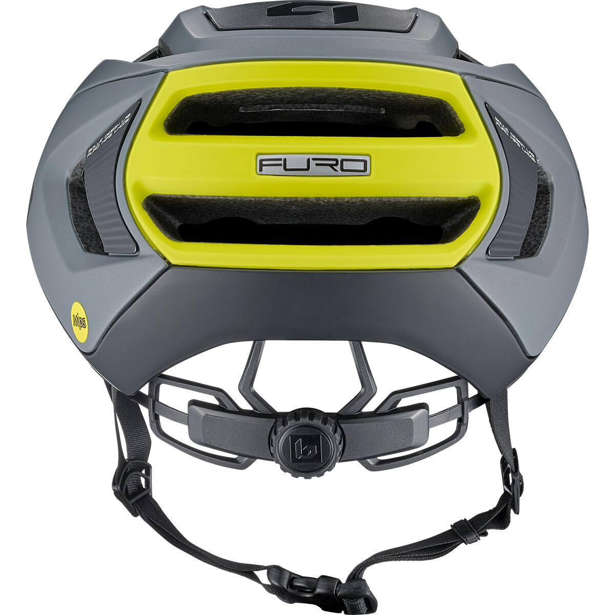 FURO MIPS, Grey & Neon Yellow-No Lens Reference, hi-res image number null